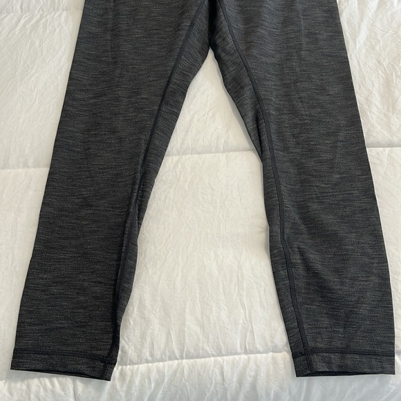 Lululemon leggings. Dark Grey heather color. Size 10. VGUC - Picture 3 of 3